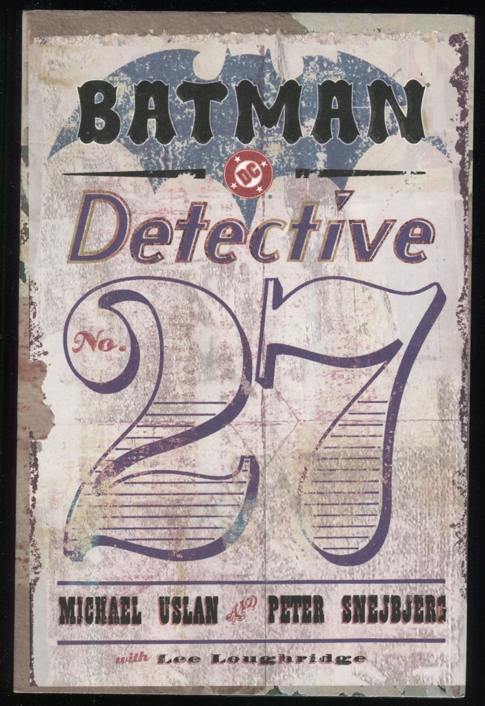 Batman Detective No. 27 Hardcover HC Dust Jacket DJ DC Snejbjerg Dark ...