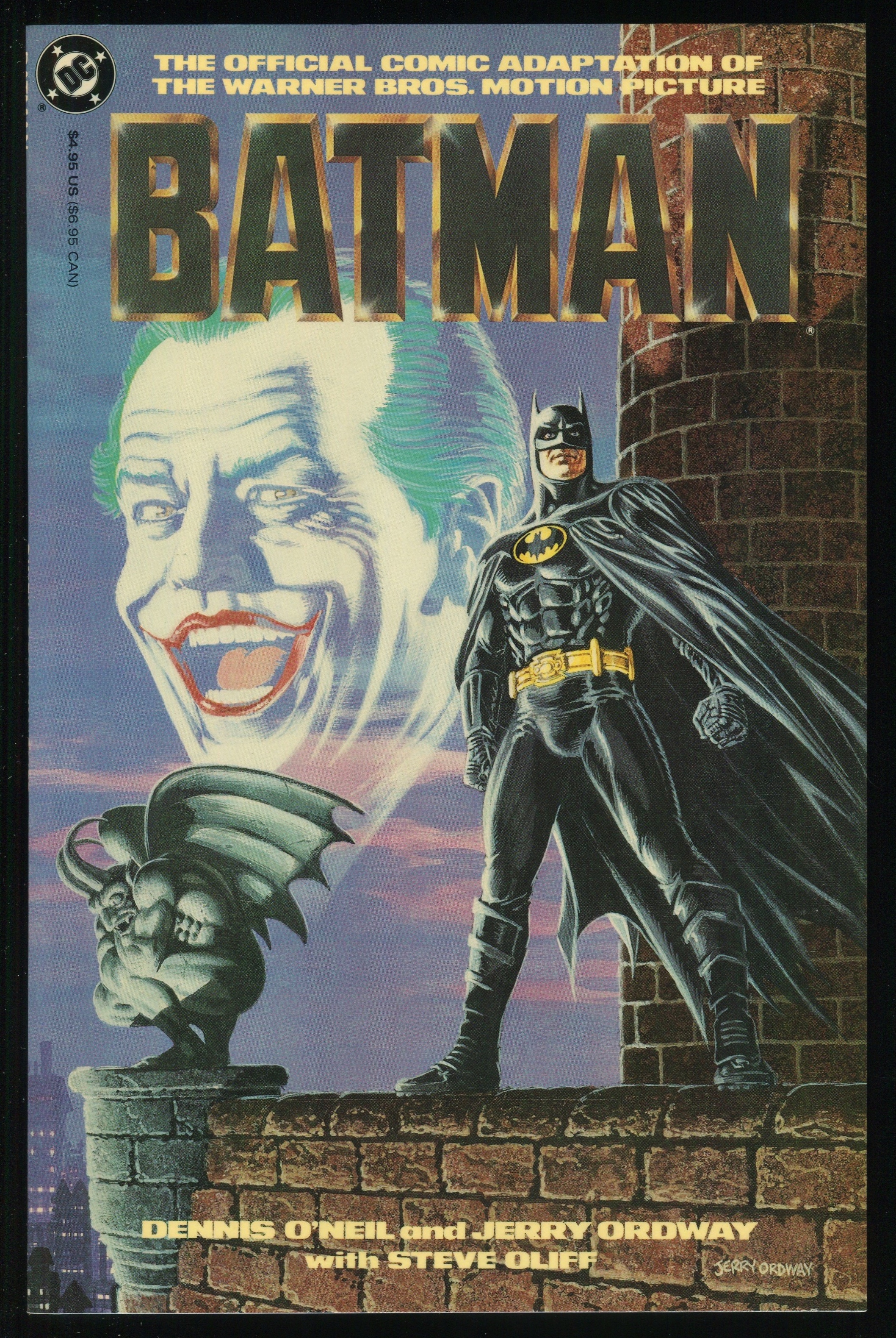 Batman 1989 Movie Adaptation Trade Paperback TPB DC Dark Knight