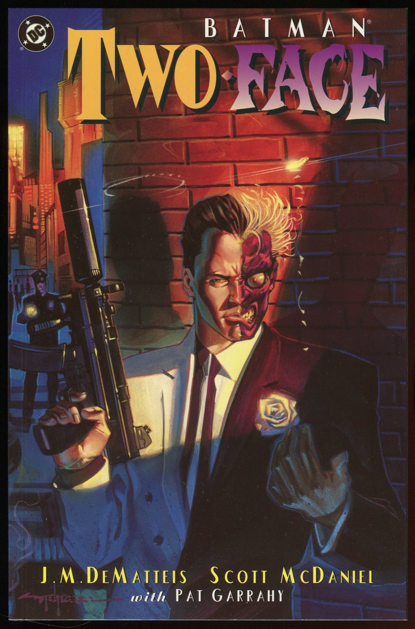 Batman Two-Face Trade Paperback TPB Dark Knight Scott McDaniel