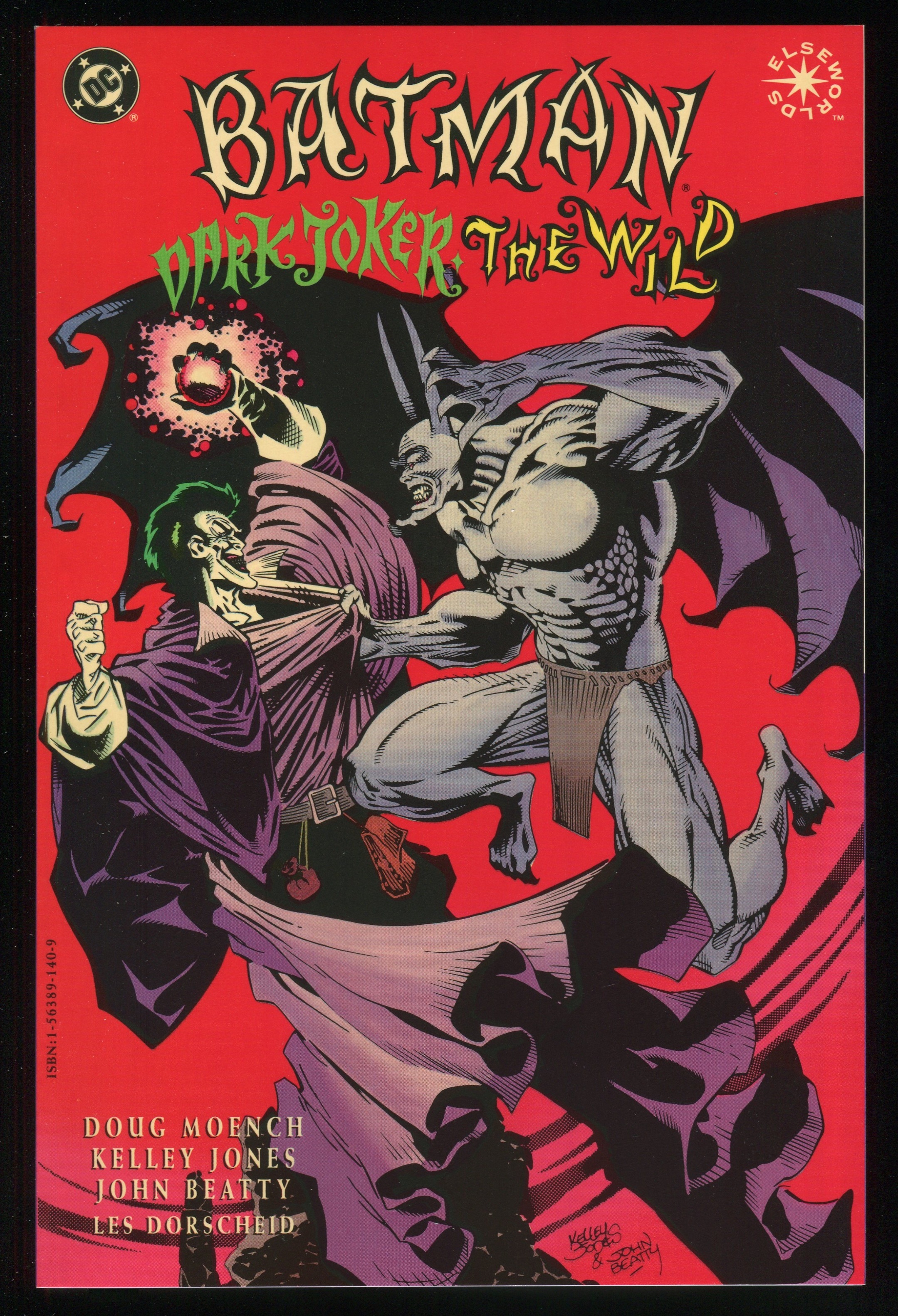 Batman Dark Joker The Wild Trade Paperback DC TPB Kelley Jones art