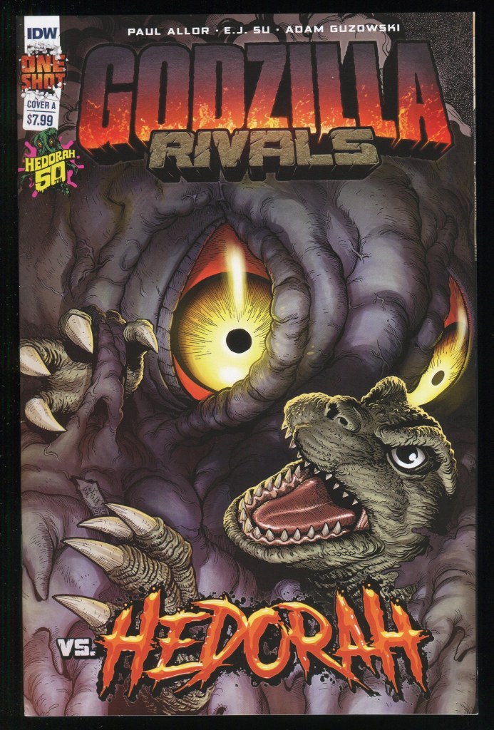 Godzilla Rivals Comic Books Godzilla Rivals vs Hedorah One-shot Comic IDW Giant Kaiju King of the ...