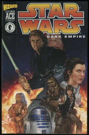 Star Wars Dark Empire 1 Wizard Ace Edition 13 Reprint Variant Comic 1.1