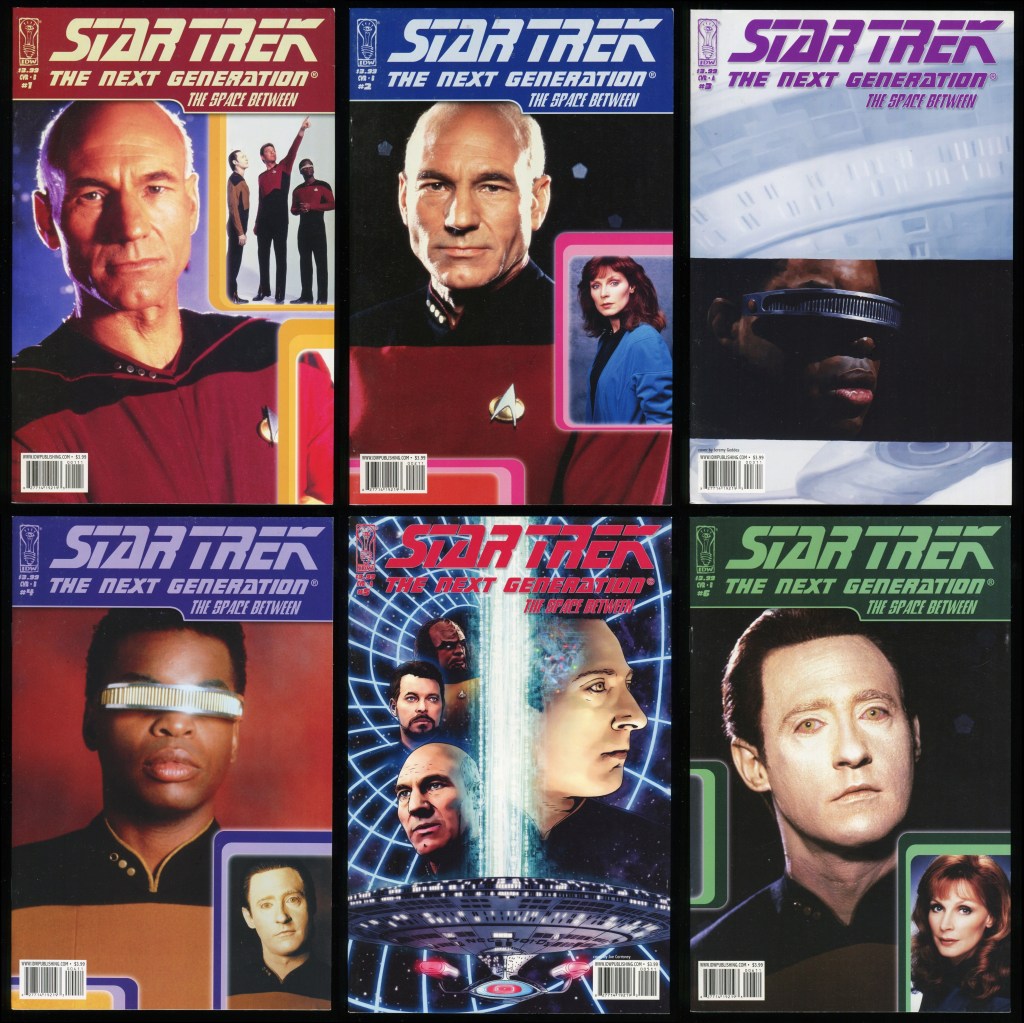 Star Trek The Next Generation The Space Between Comic Set 1-2-3-4-5-6 ...