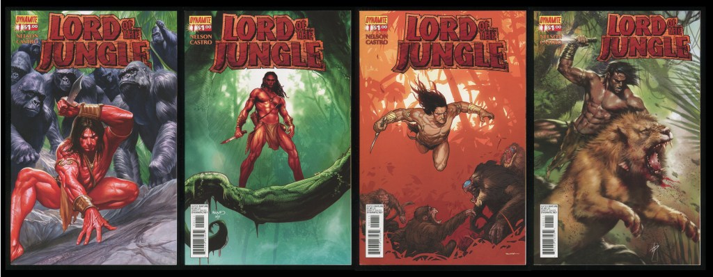Lord of the Jungle 1 Comic w/ Variants Lot Edgar Rice Burroughs Tarzan ...