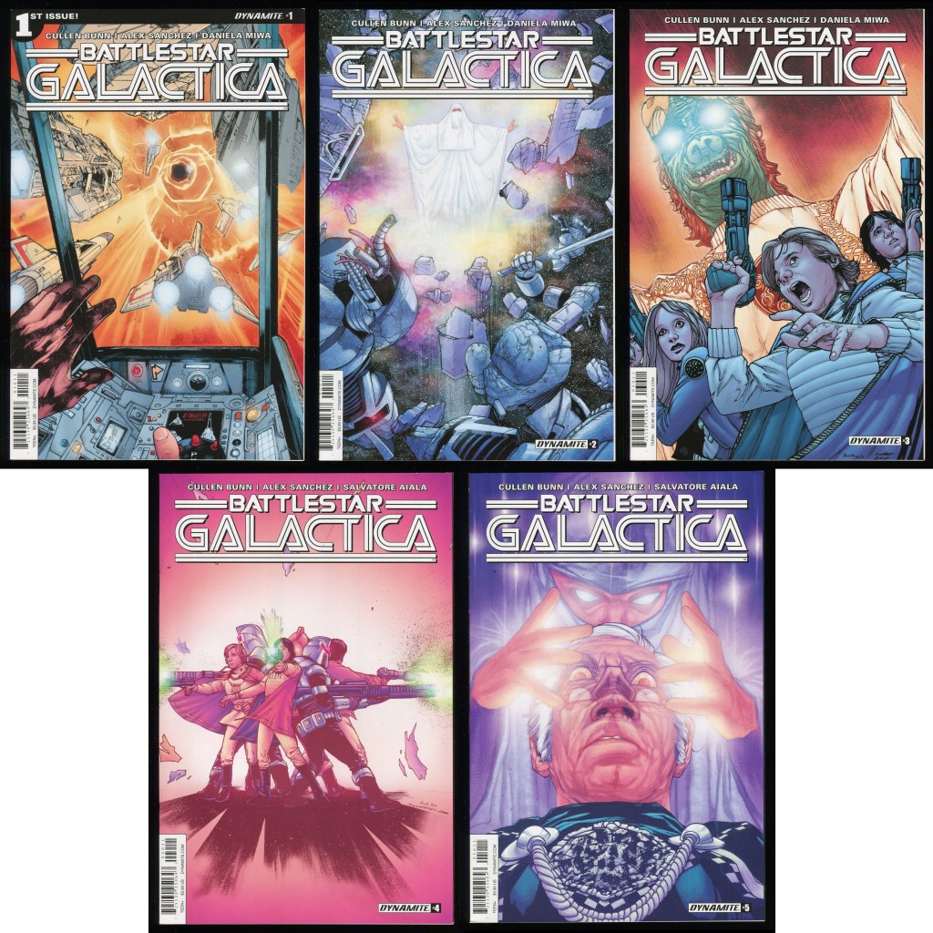 Battlestar Galactica Comic Set 1-2-3-4-5 Lot Cover A Collection ...