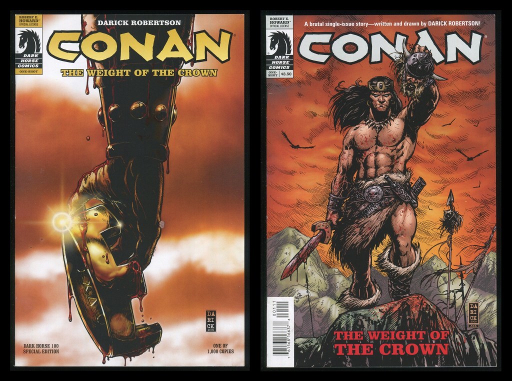 Conan Weight of the Crown OneShot Comic w/ Limited Edition Variant 100