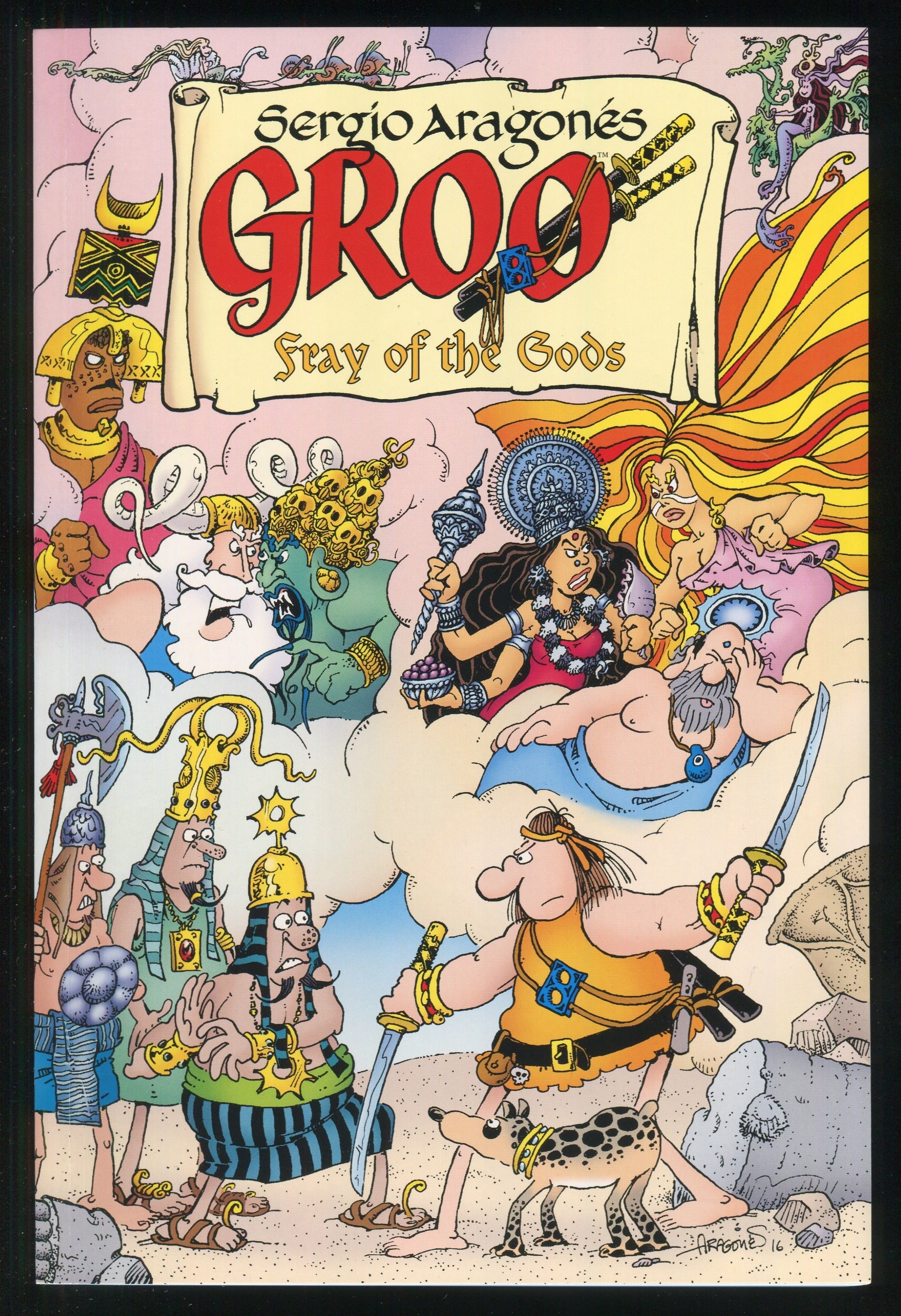 アメコミ　GROO: Fray of the Gods　セルジオ・アラゴネス Groo Fray of the Gods Trade Paperback TPB Dark Horse Rufferto