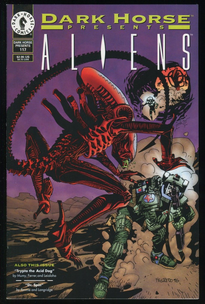 Dark Horse Presents 117 Comic Aliens Xenomorph Dr Spin Trypto The