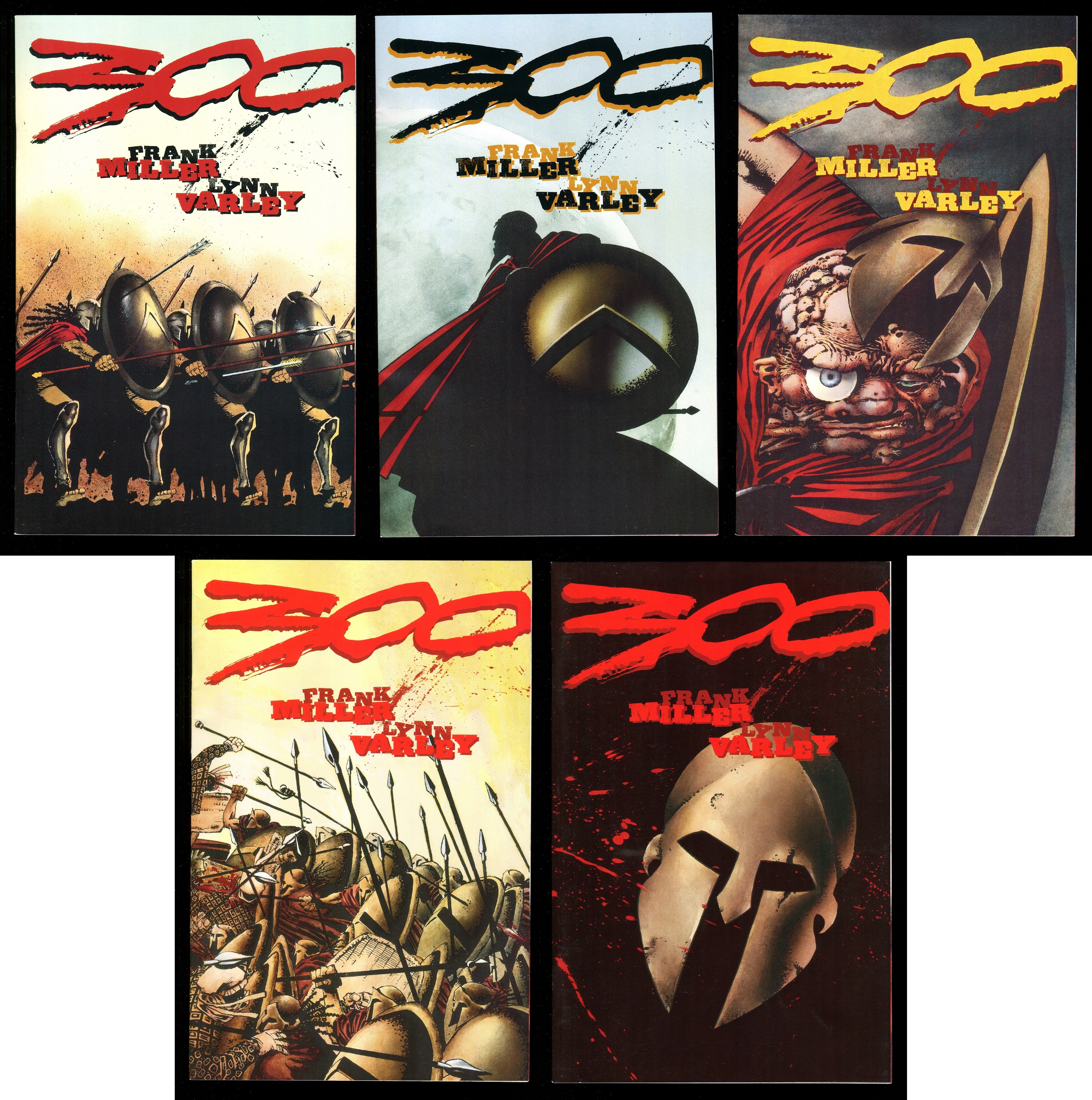 300 Comic Set 1-2-3-4-5 Lot - CollectibleEntertainment.com