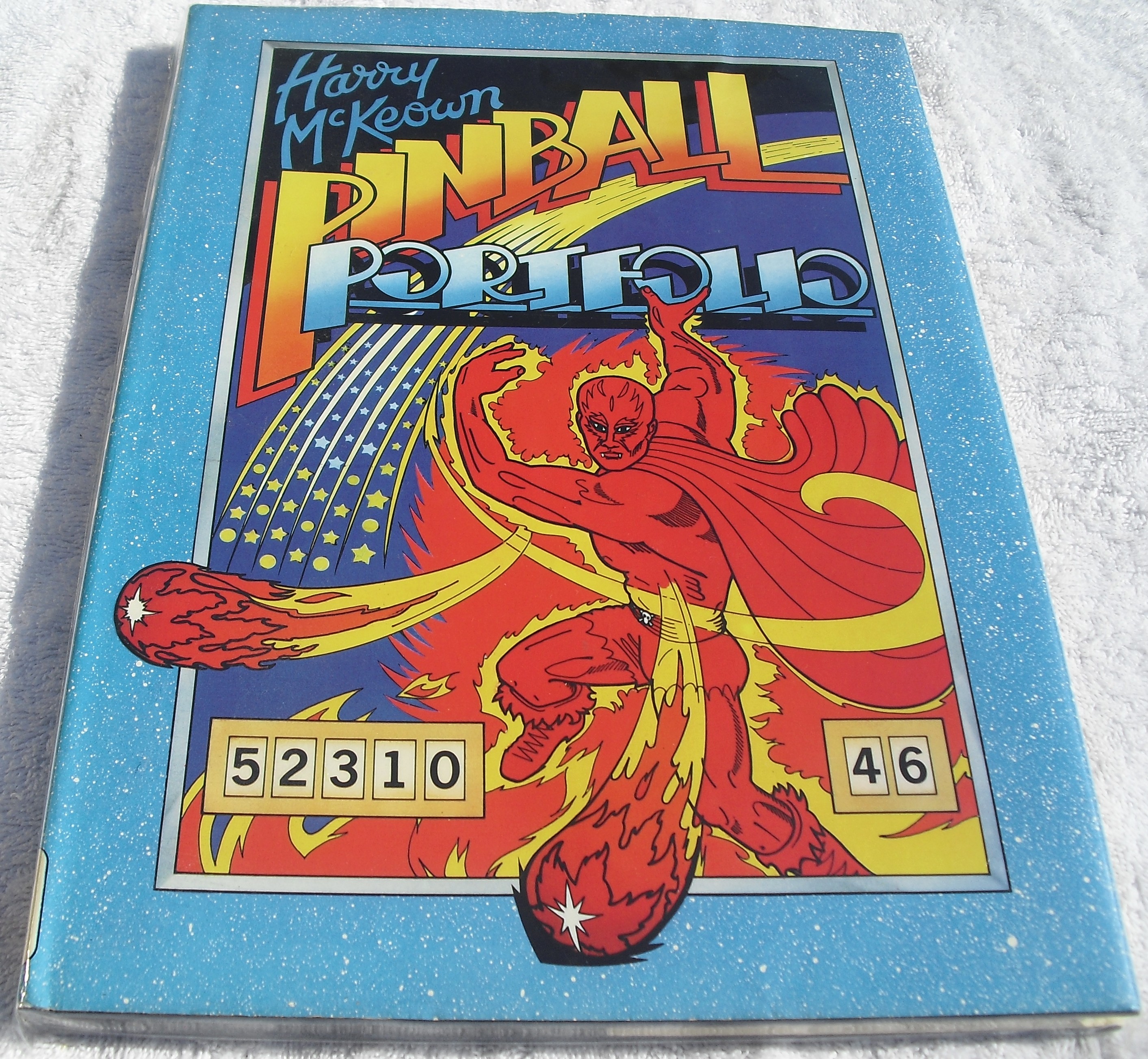 Pinball Portfolio Hardcover w/ Dust Jacket HC Harry McKeown