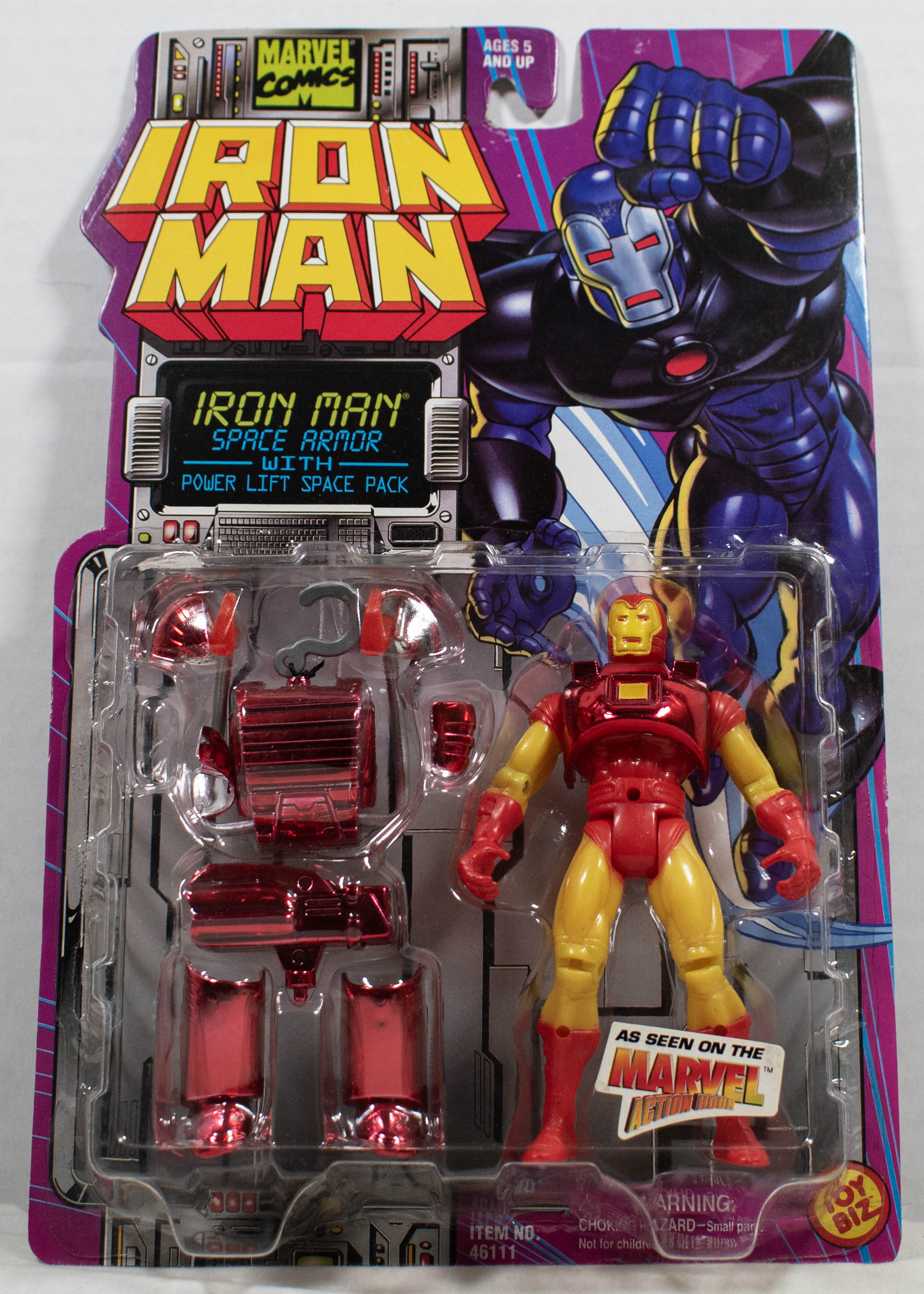 Iron Man Space Armor Action Figure Toy Biz - CollectibleEntertainment.com