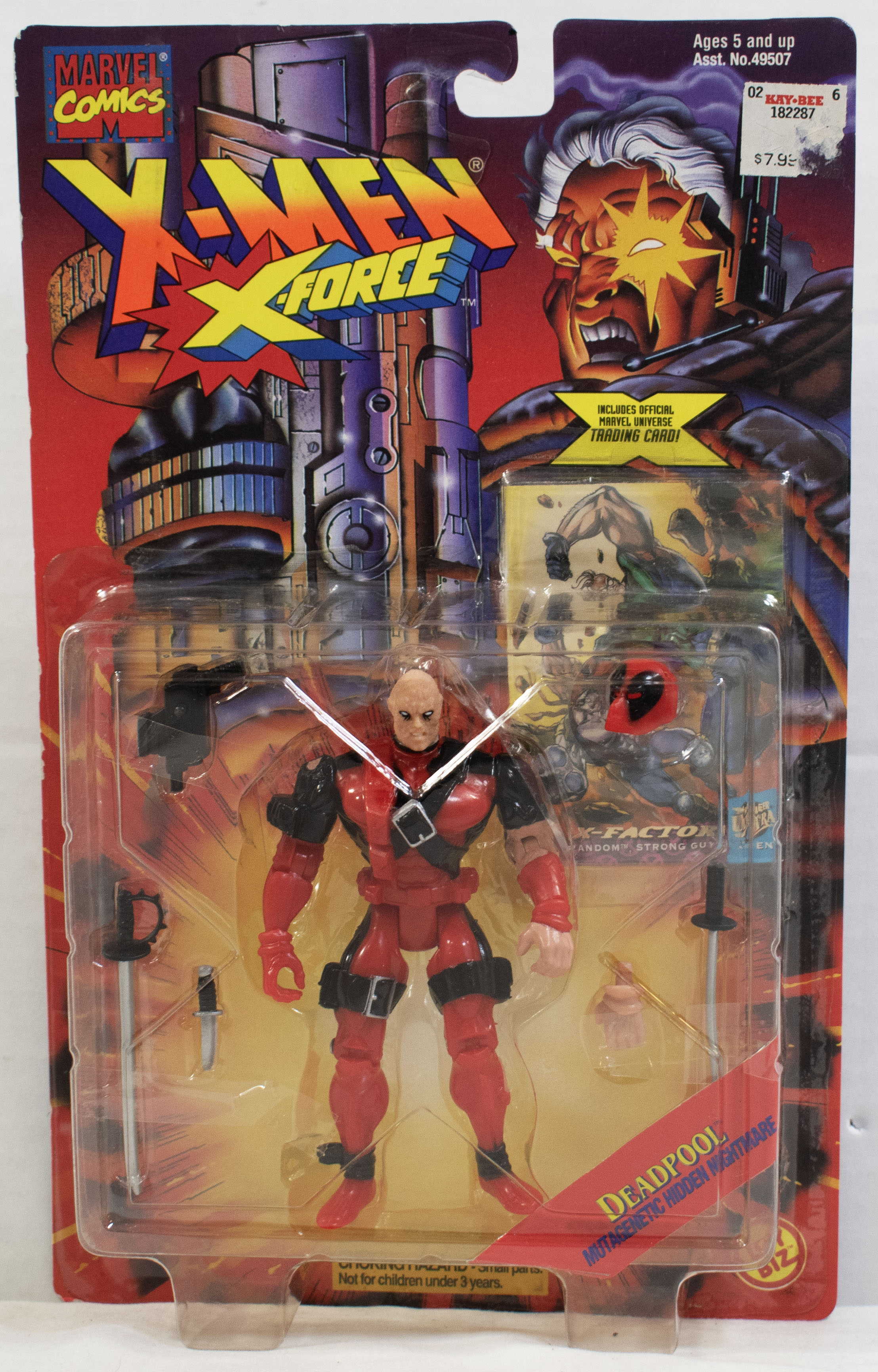 marvel universe toy biz DEADPOOL 10 inch x-men force deluxe action fig –  ActionFiguresandComics