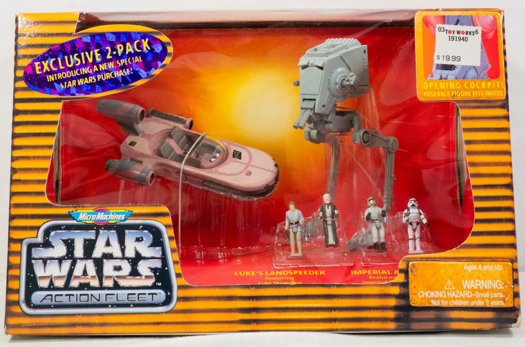 Micro Machines Star Wars Action Fleet Luke's Landspeeder Set