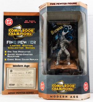 Comic Book Champion Fine Pewter Mr. Freeze Modern Age Action Figure 1.1