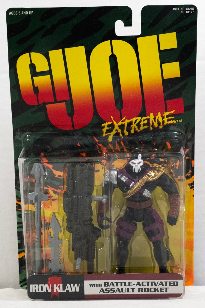 Joe Extreme Iron Klaw Action Figure Kenner