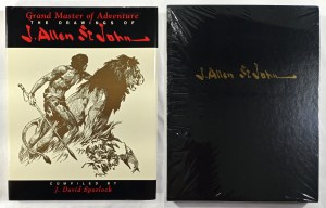 J. Allens St John The Drawings of Deluxe Hardcover w/ Dust Jacket & Slipcase 1.1