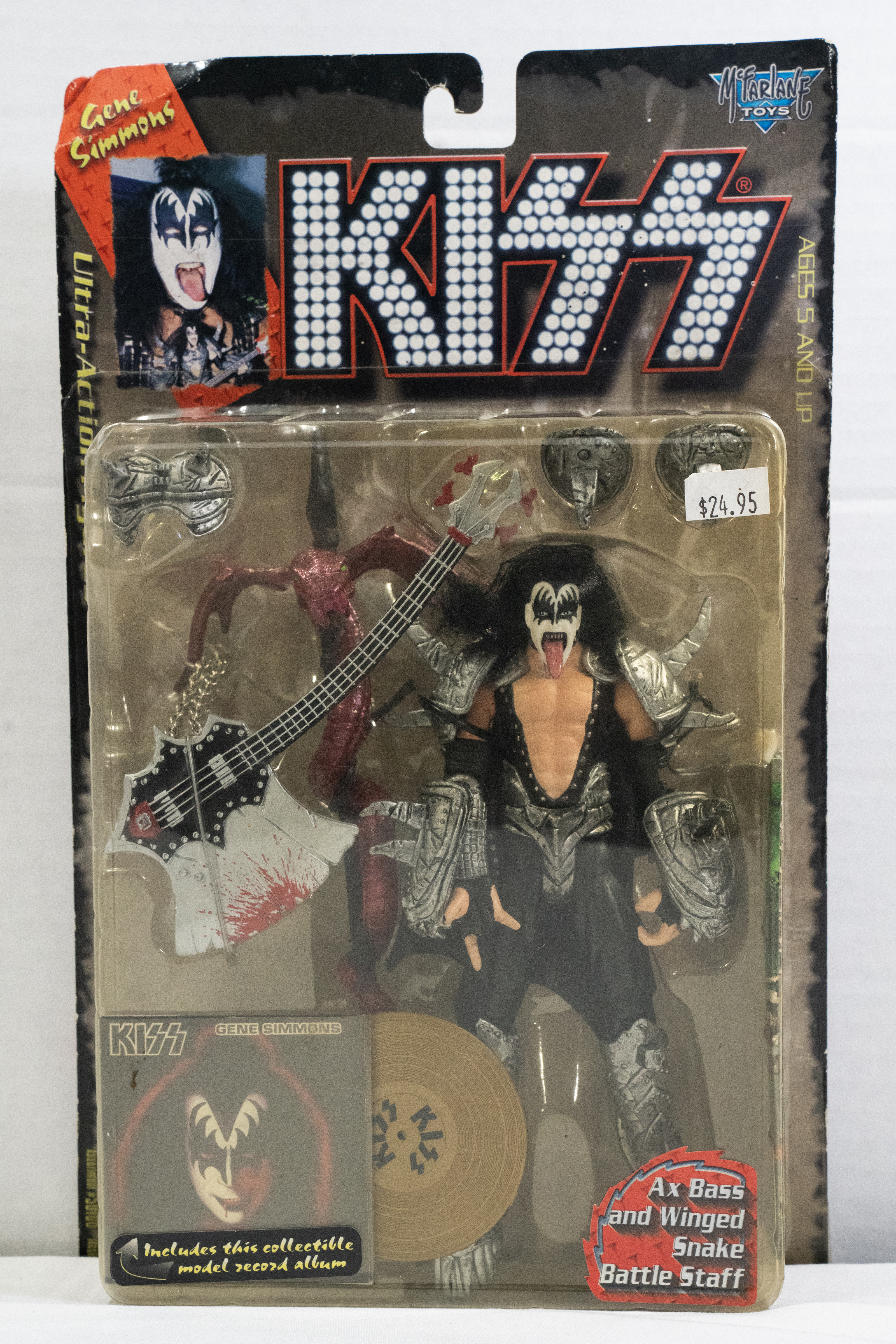Kiss Gene Simmons Action Figure McFarlane Toys