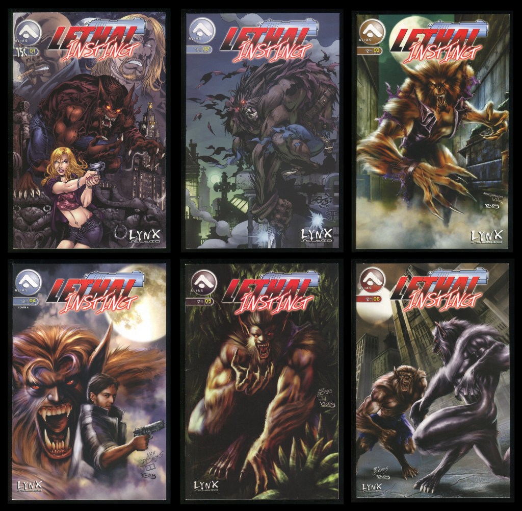Lethal Instinct Comic Set 1-2-3-4-5-6 Lot - CollectibleEntertainment.com